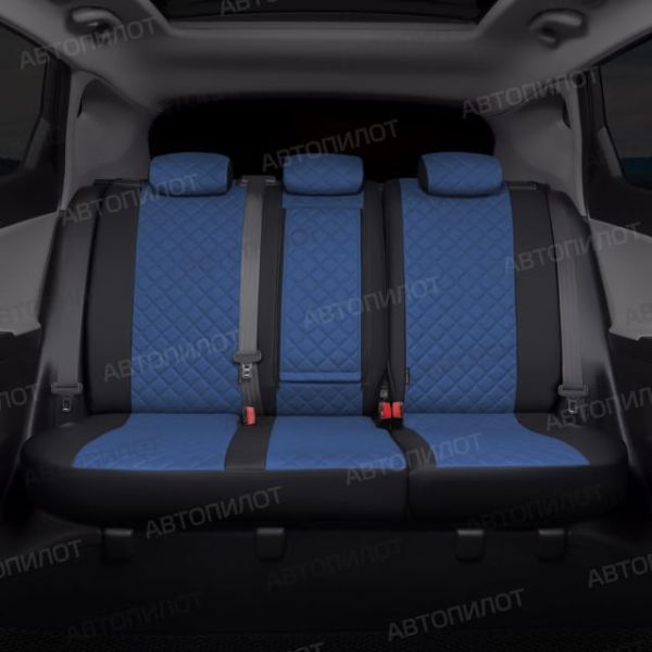 Чехлы Автопилот Экокожа Ромб на Suzuki Liana универсал 2001-2008 г.в. Чехлы Автопилот Экокожа Ромб на Suzuki Liana универсал 2001-2008 г.в.