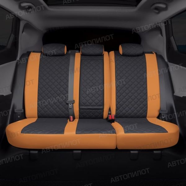 Чехлы Автопилот Экокожа Ромб на Suzuki Liana универсал 2001-2008 г.в. Чехлы Автопилот Экокожа Ромб на Suzuki Liana универсал 2001-2008 г.в.