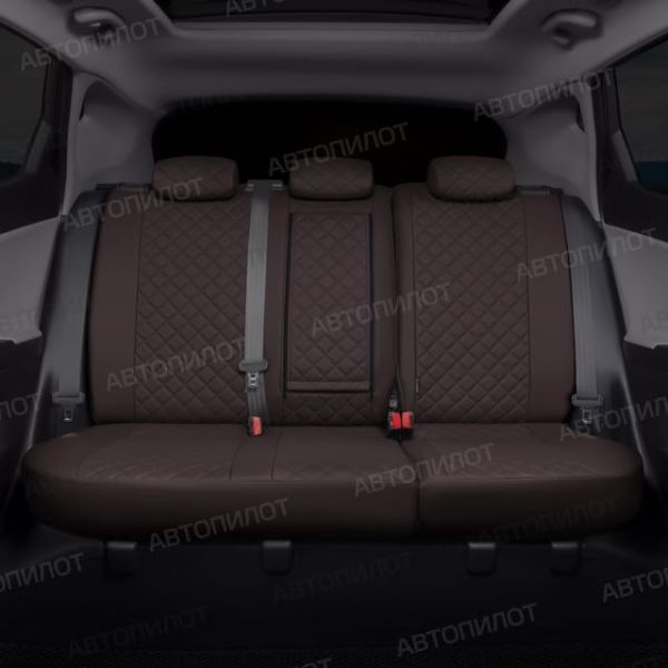 Чехлы Автопилот Экокожа Ромб на Suzuki Liana универсал 2001-2008 г.в. Чехлы Автопилот Экокожа Ромб на Suzuki Liana универсал 2001-2008 г.в.