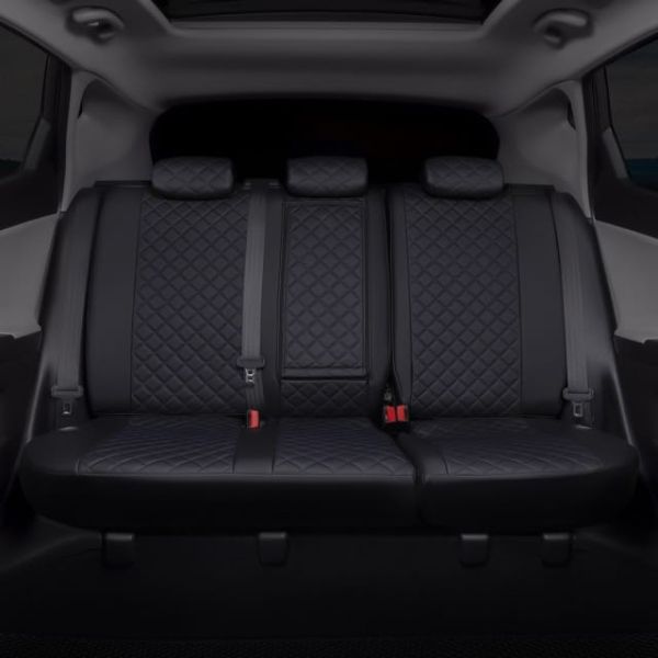 Чехлы Автопилот Экокожа Ромб на Suzuki Liana универсал 2001-2008 г.в. Чехлы Автопилот Экокожа Ромб на Suzuki Liana универсал 2001-2008 г.в.