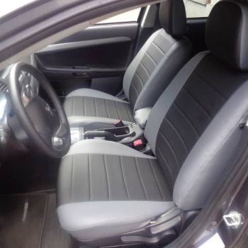 Авточехлы Автопилот Серый Черный цвет