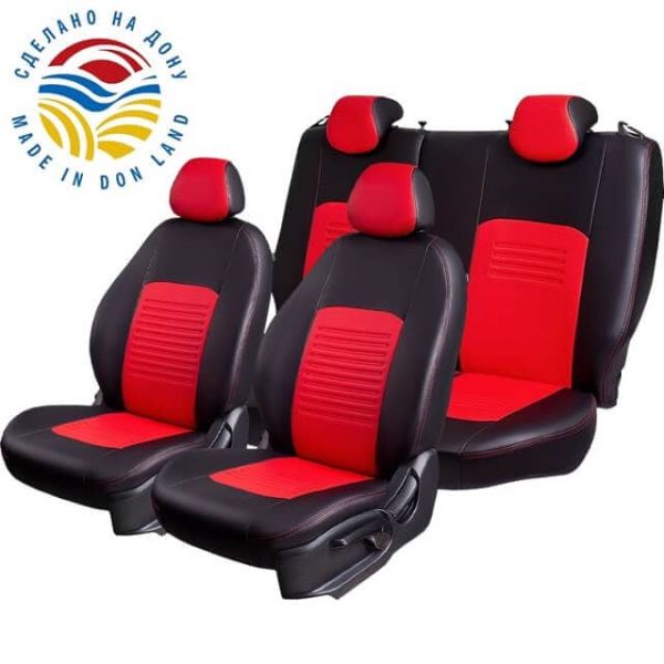 Чехлы Экокожа Турин Классик на Renault Dokker 40/60 (2012+)